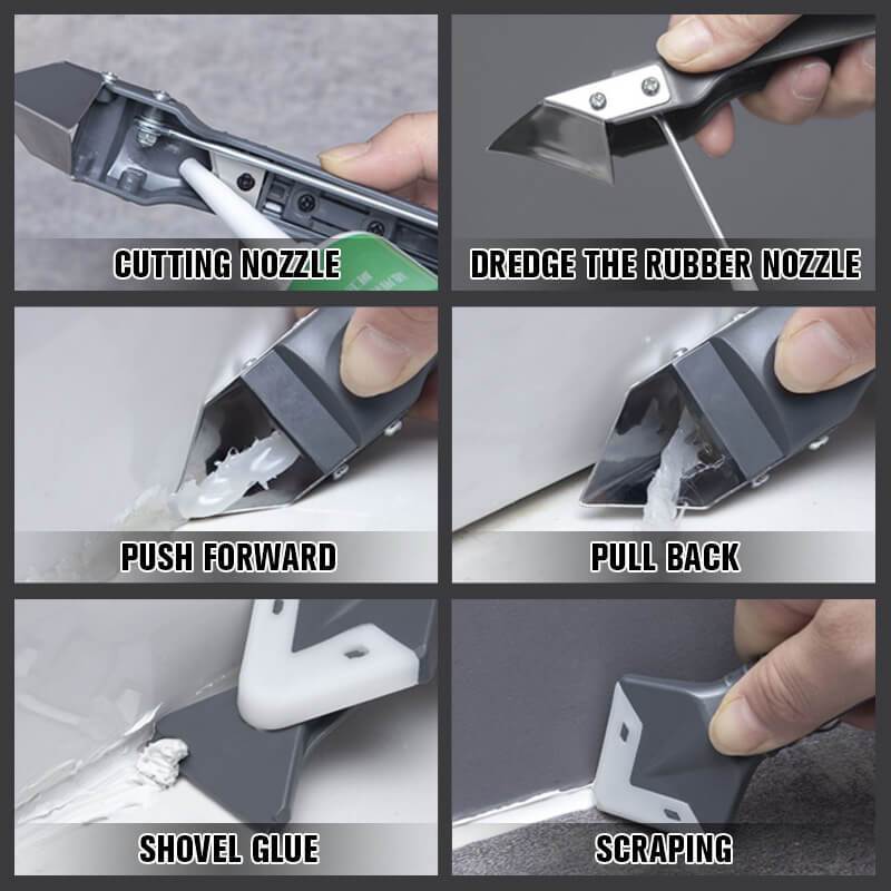 Homezo™ Glass Glue Angle Scraper