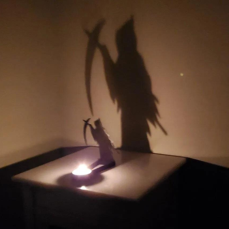 Homezo™ Halloween Shadow Candelabra