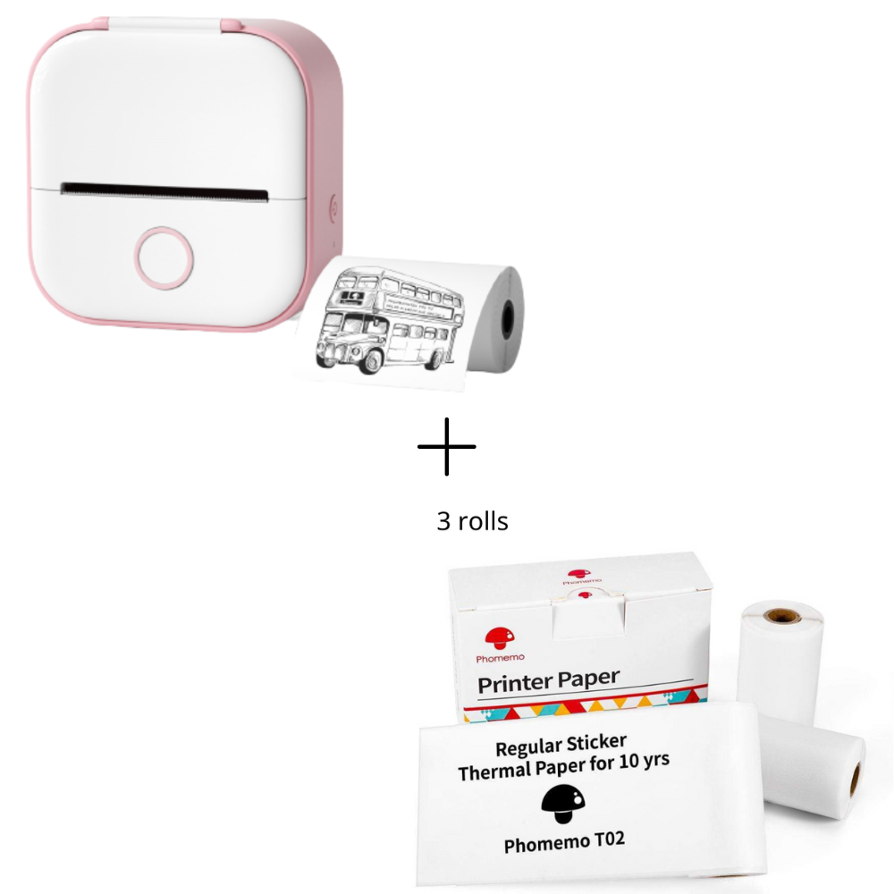 Homezo™ Mini Sticker Printer