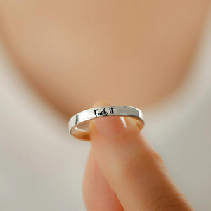 Fuck It Circle Ring (Buy 2 Get 1 FREE)