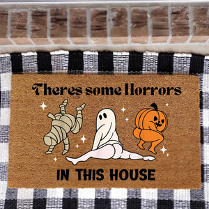 Funny Halloween Doormat