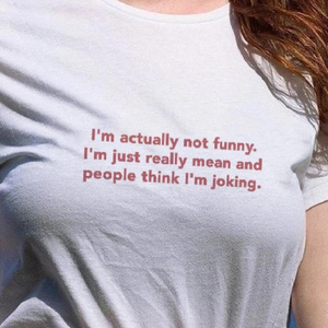 Homezo™ I'm Actually Not Funny T-Shirt