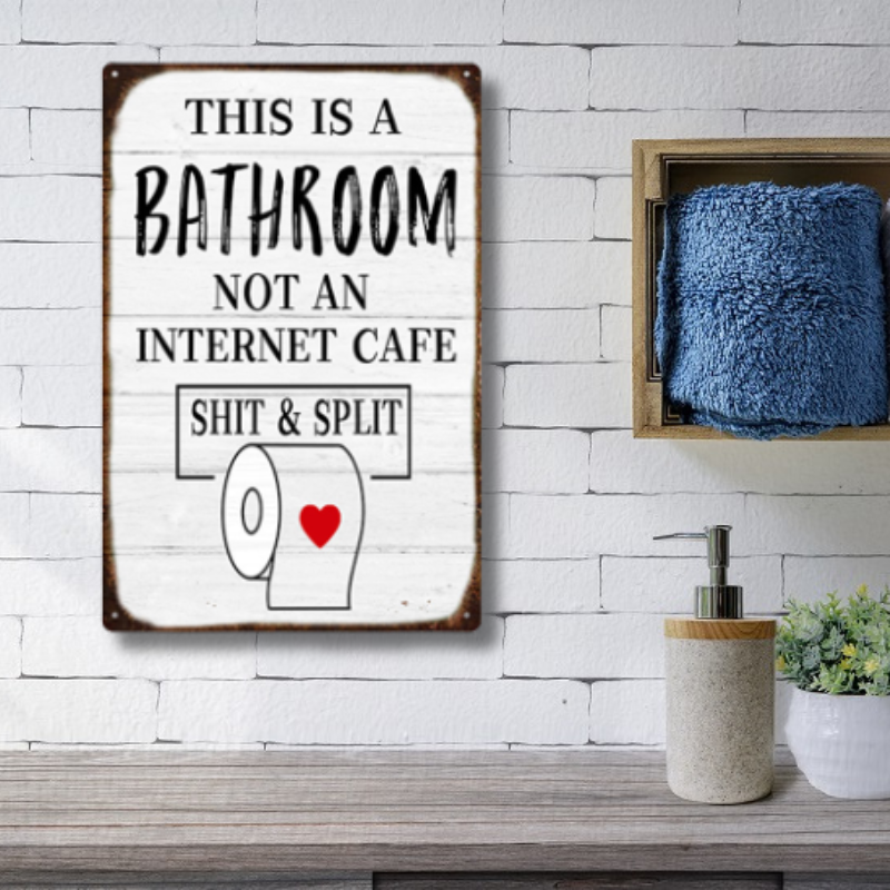 Funny Bathroom Decor
