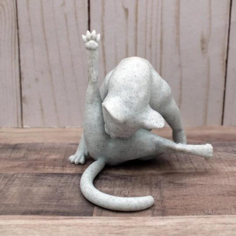 Funny Cat Figurine