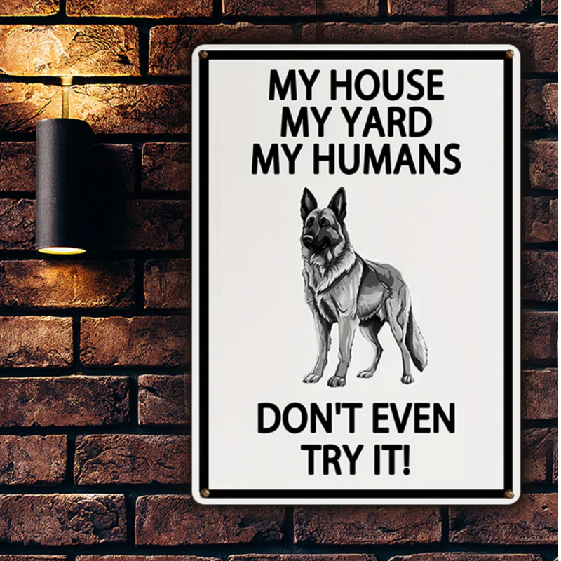 Homezo™ Funny Dog Sign
