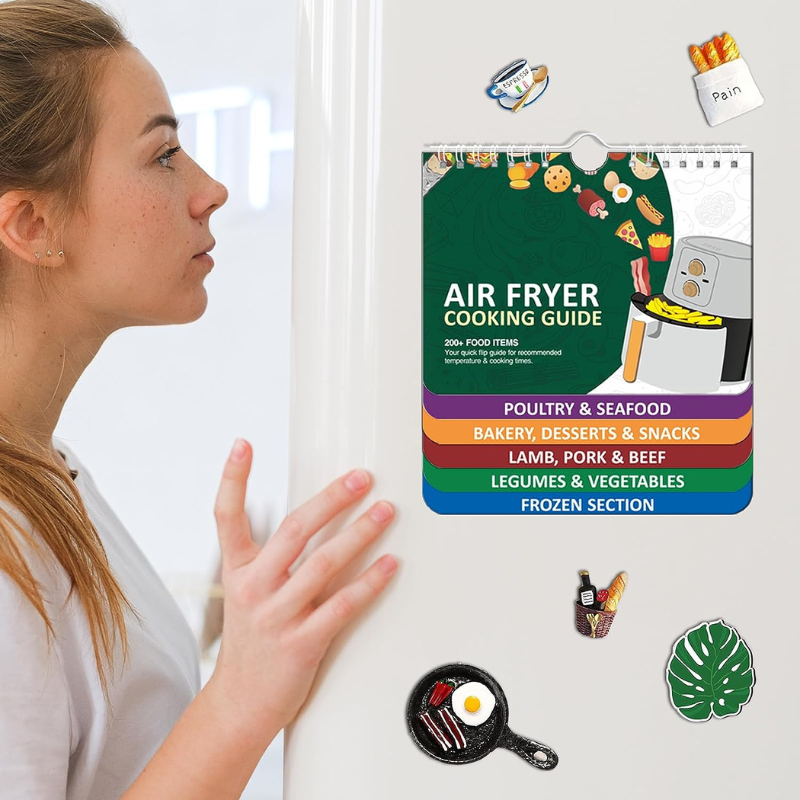 Homezo™ Air Fryer Magnetic Cheat Sheet (Buy 2 Get 1 FREE)