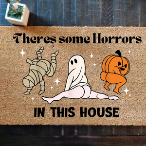 Funny Halloween Doormat