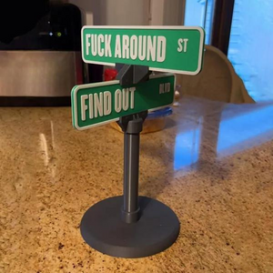 Fuck Around and Find Out Sign