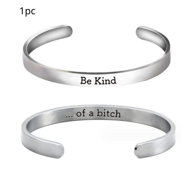 Be Kind...Of A Bitch Bracelet (Buy 2 Get 1 FREE)