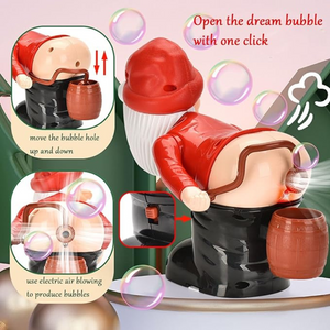Homezo™ Funny Santa Bubble Machine