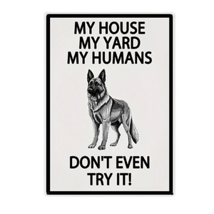 Homezo™ Funny Dog Sign