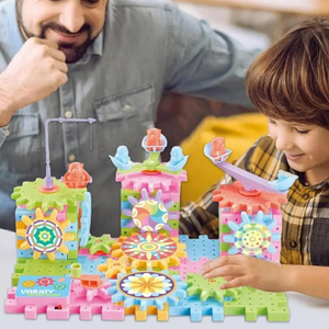 Homezo™ Electric Building Block Gear Toy Set