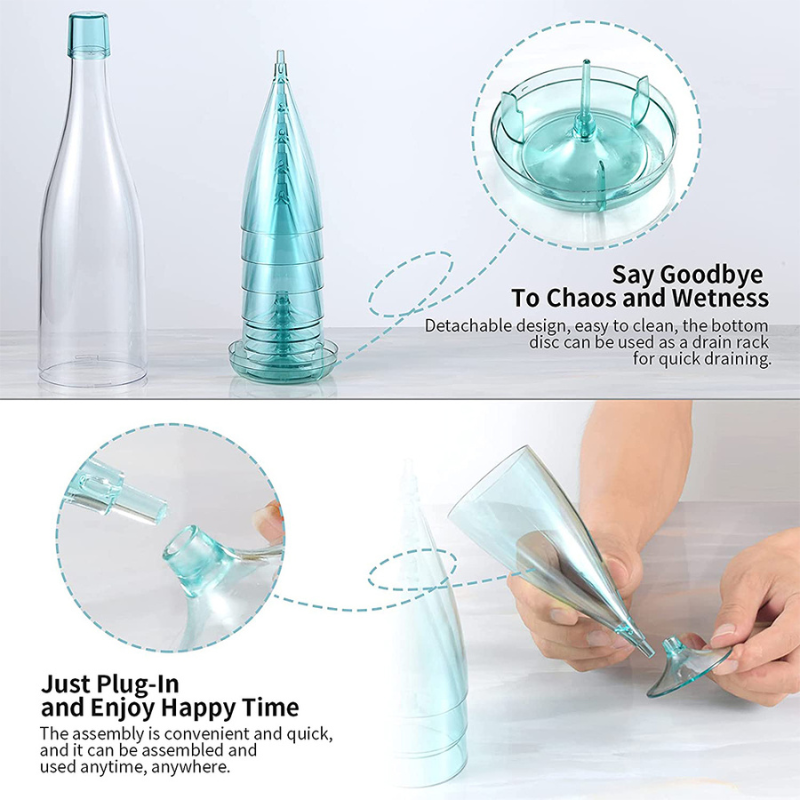 Homezo™ Portable Champagne Flute