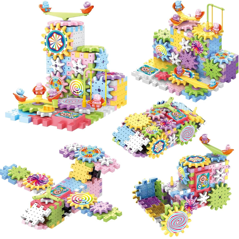 Homezo™ Electric Building Block Gear Toy Set