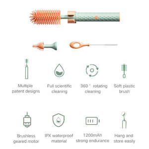 Homezo™ Electric Baby Bottle Brush