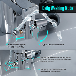 Homezo™ 3-in-1 Handheld Massage Shower Set
