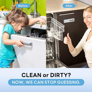 Homezo™ Dishwasher Magnet Clean Dirty Sign