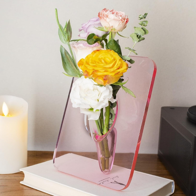 Homezo™ Acrylic Frame Vase