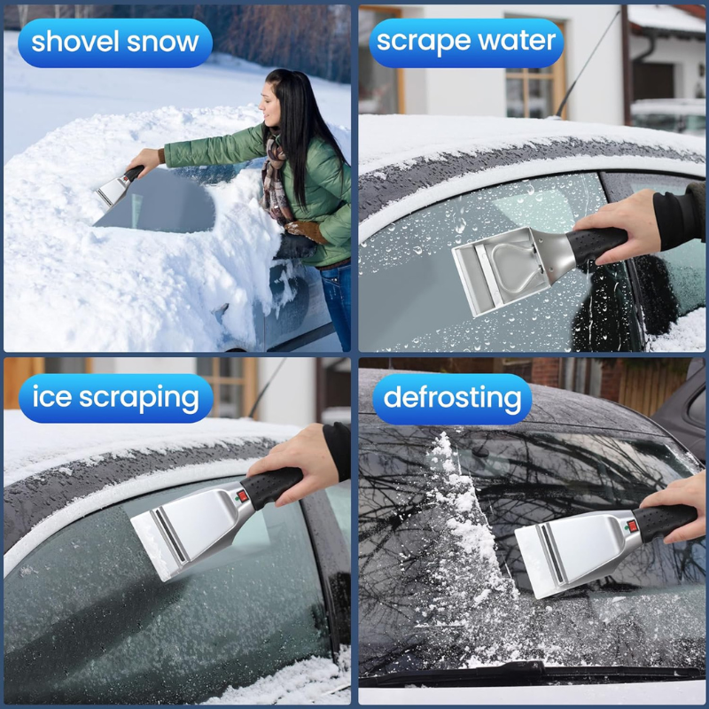 Homezo™ Winter Car Heating Ice Scraper