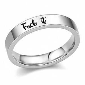 Fuck It Circle Ring (Buy 2 Get 1 FREE)