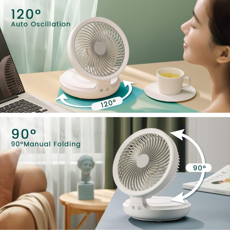 Homezo™ Multifunctional Folding Fan