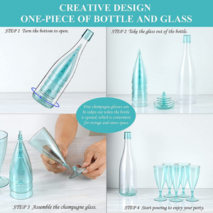 Homezo™ Portable Champagne Flute