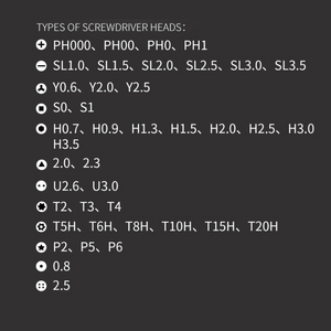 Homezo™ 44-in-1 Screwdriver Set