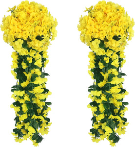 Artificial Hanging Flowers (Set Of 2)