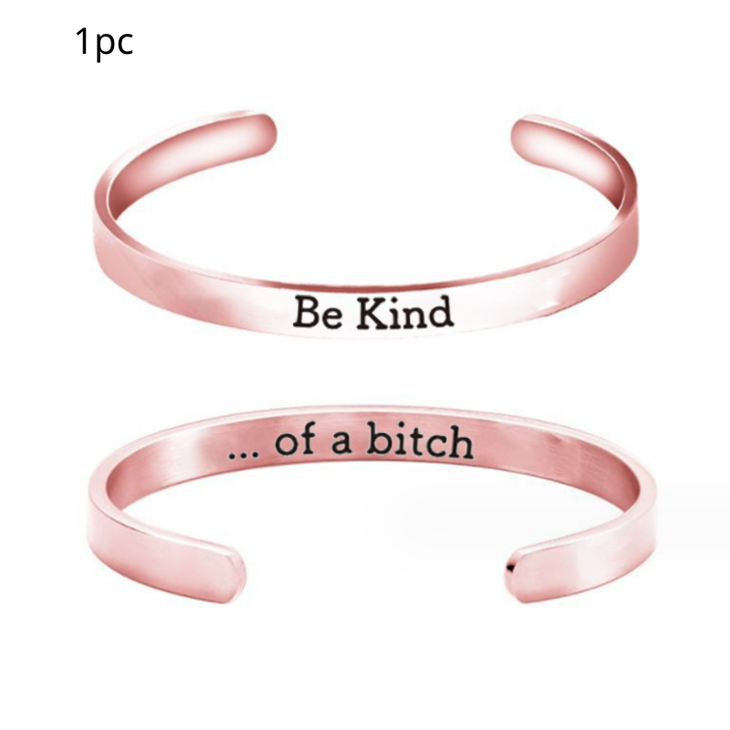 Be Kind...Of A Bitch Bracelet (Buy 2 Get 1 FREE)