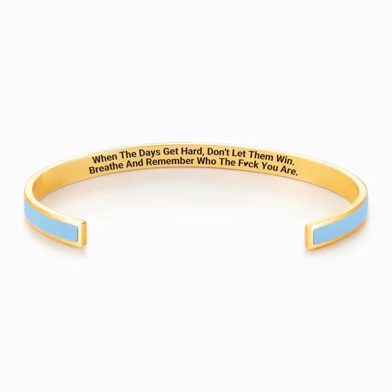 Don't Let The Hard Days Win Color Bangle (Buy 2 Get 1 FREE)
