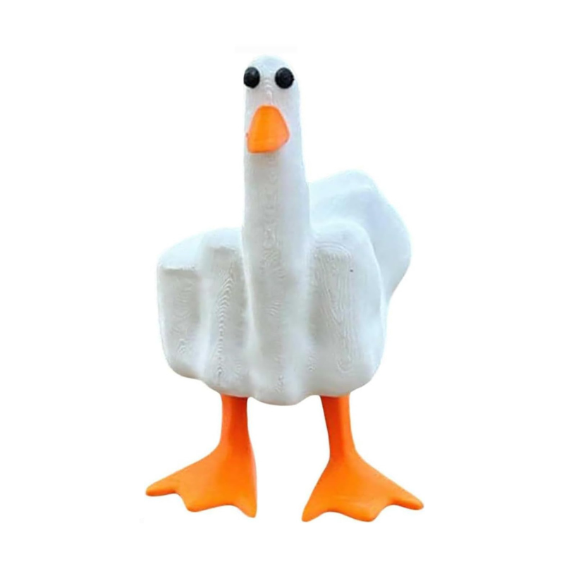Middle Finger Rubber Duck