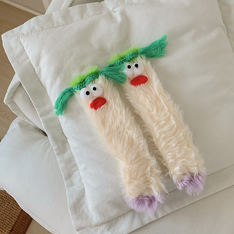 Fuzzy Monster Socks (Buy 2 Pairs Get 1 Pair FREE)