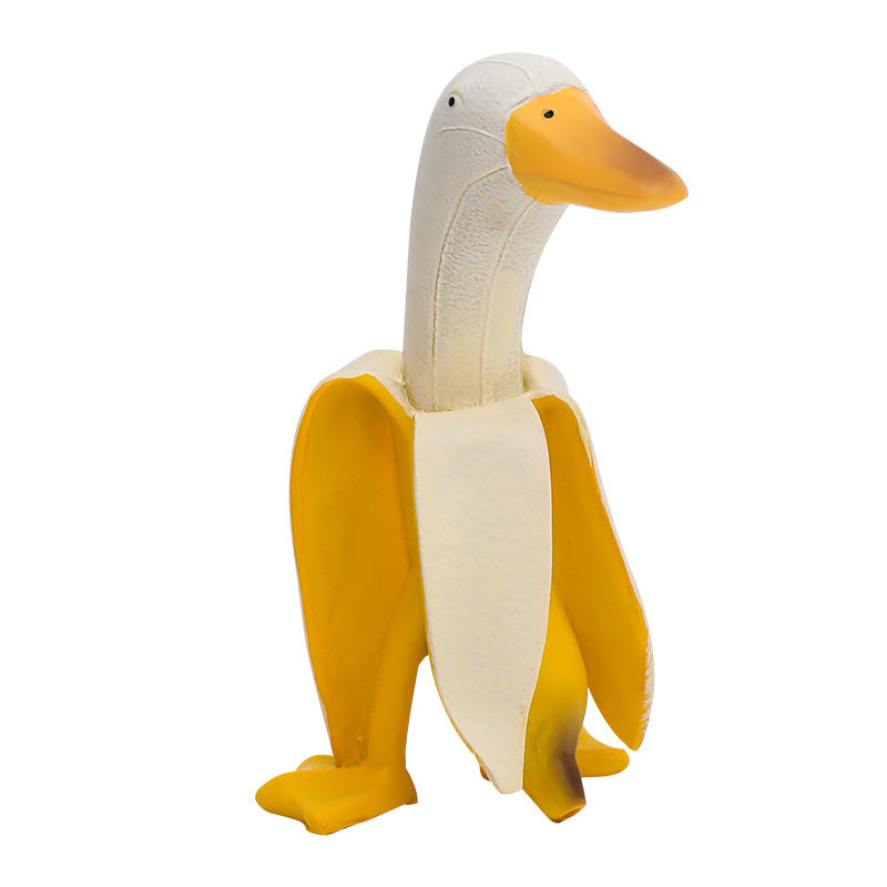 Banana Duck Sculpture