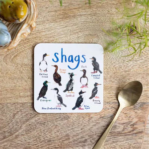 Funny Bird Pun Coasters (Set Of 6)