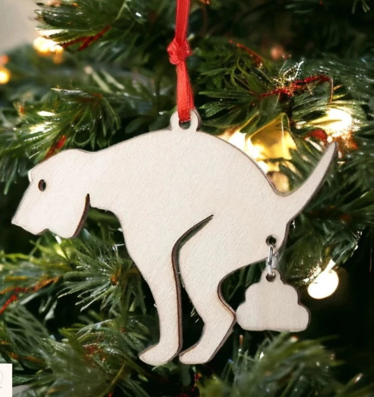 Pooping Dog Ornament (Buy 2 Get 1 FREE)