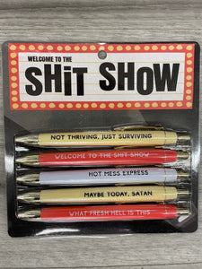 The Shit Show Pens (Set Of 5)