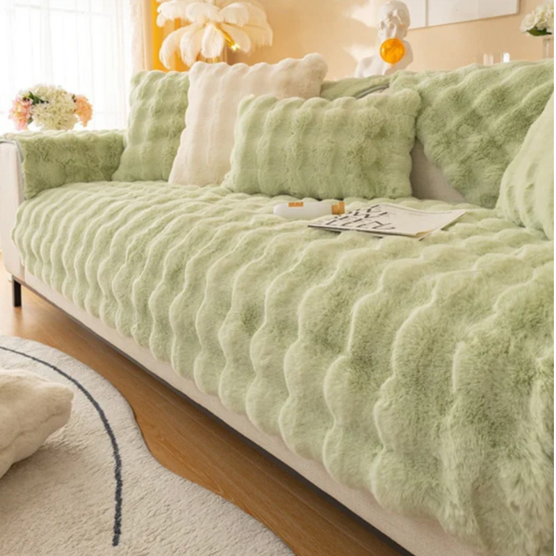 Homezo™ Soft Plush Sofa Cover
