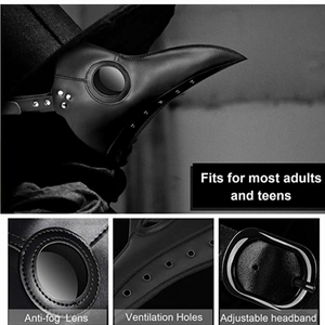 Homezo™ Plague Doctor Bird Mask