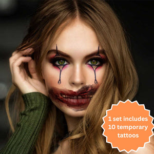 Halloween Prank Temporary Tattoo (Buy 2 Sets Get 1 Set FREE)