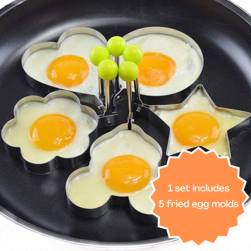 Homezo™  Fried Egg Mold Set (Buy 2 Sets Get 1 Set FREE)