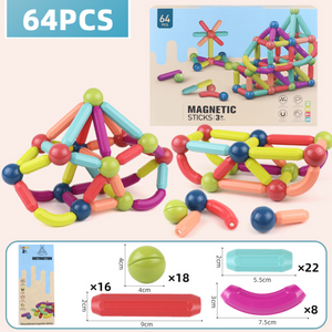 Homezo™ Magnet Balls and Rods Set