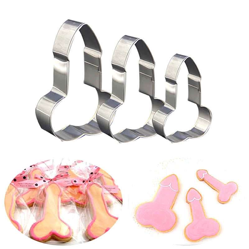Penis Cookie Cutter (Set of 3)