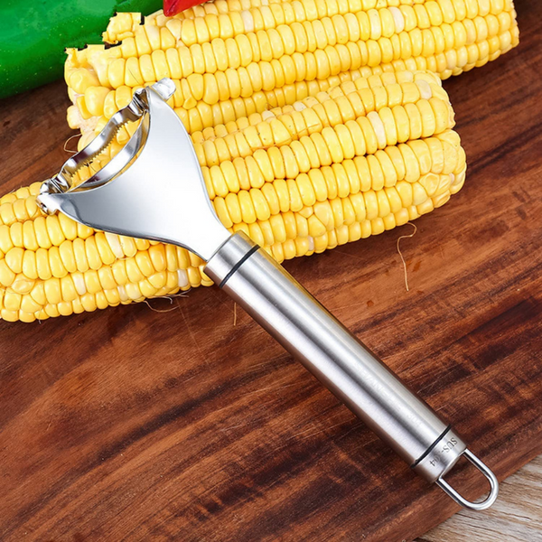 This easy-to use, stainless steel OXO corn peeler is the perfect tool for  your kitchen 🌽  By Duluth Kitchen Company