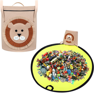 Homezo™ Toy Storage Basket with Play Mat