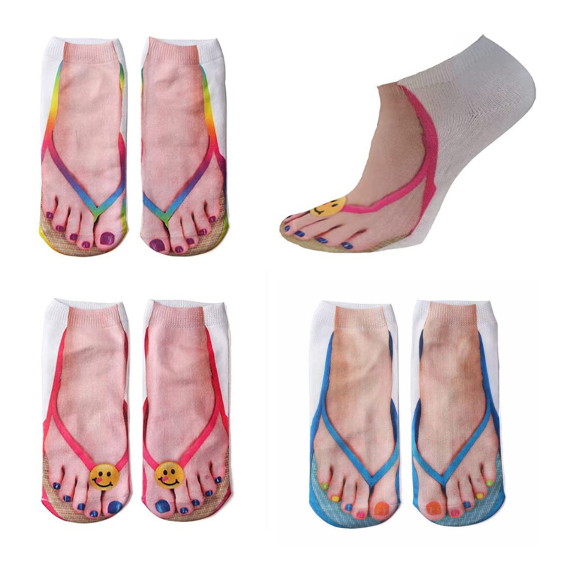 Homezo™ Funny Flip Flop Socks (Buy 2 Pairs Get 1 Pair FREE)