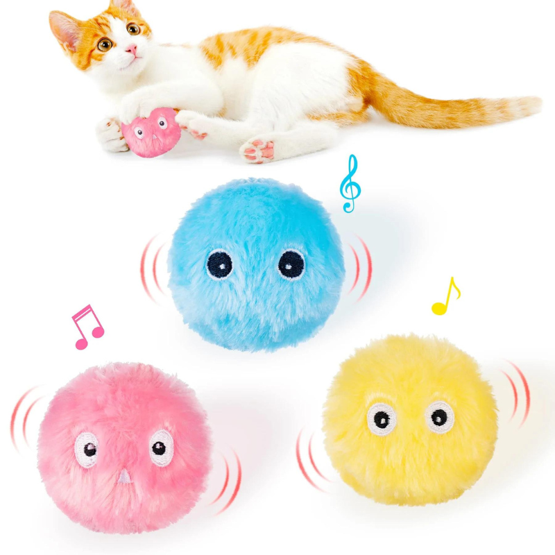 Homezo™ Cat Interactive Flurry Ball (Buy 2 Get 1 FREE)