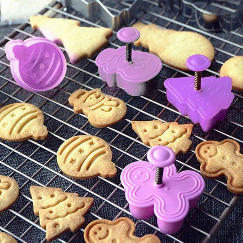 Homezo™  Christmas Stamp Biscuit Mold