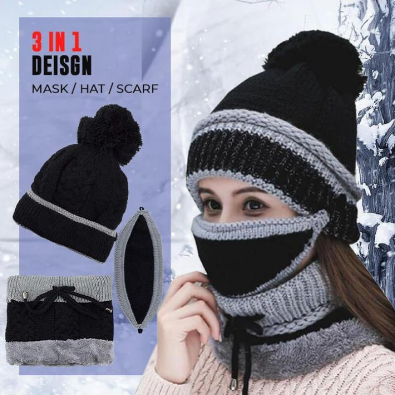 Homezo™ 3-in-1 Knitted Winter Set