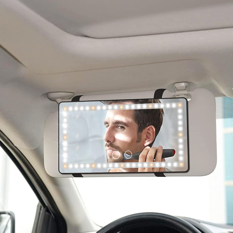 Homezo™ Rechargeable Car Visor Mirror
