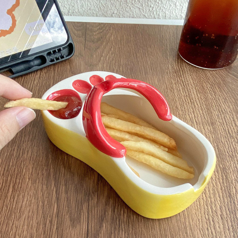 Homezo™ Flip-Flop Fries Plate